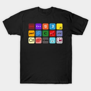 programming languages mosaic T-Shirt